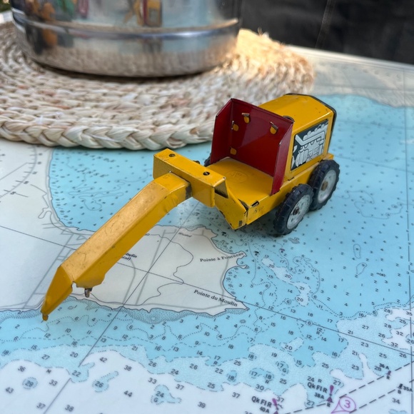 Vintage Linemar Farm Equipment Tin Toy Vehicle - Picture 3 of 7